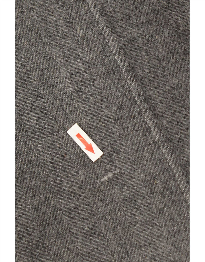 Abrigo para mujer Alta Moda UK 46 Large Grey Herringbone