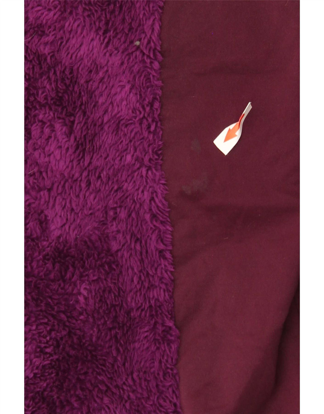 Columbia Chaqueta polar para mujer UK 46 Large Granate Poliéster