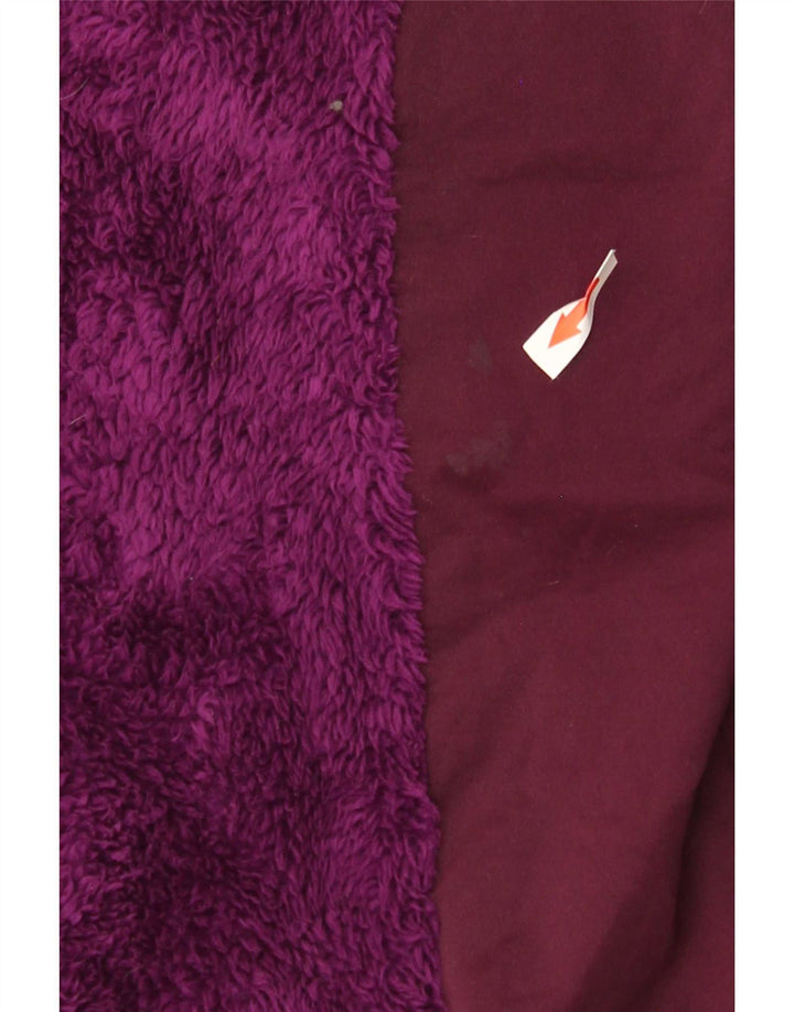 Columbia Chaqueta polar para mujer UK 46 Large Granate Poliéster