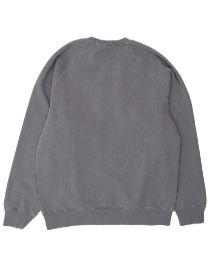 Carhartt Hombre Sudadera Jumper Algodón Azul Medio