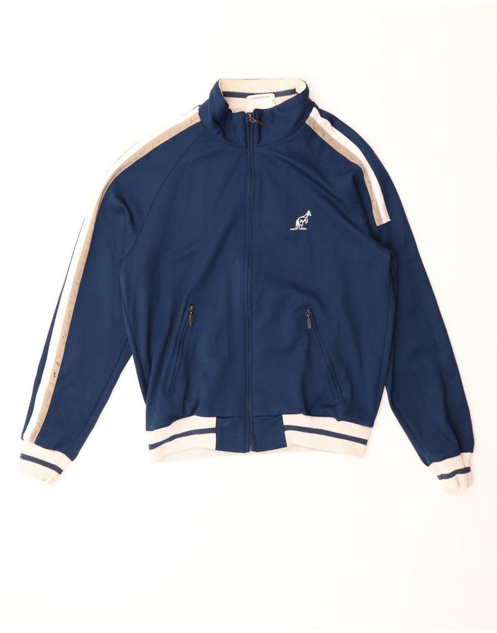 AUSTRALIAN L'ALPINA Chaqueta superior de chándal para hombre IT 46 Poliéster azul pequeño