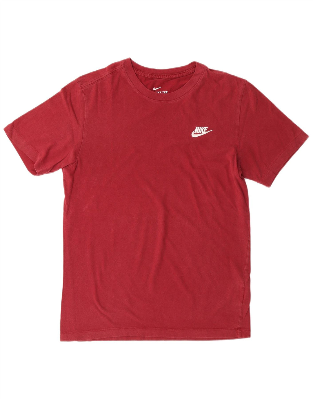 Camiseta NIKE Hombre Top Small Rojo Algodón