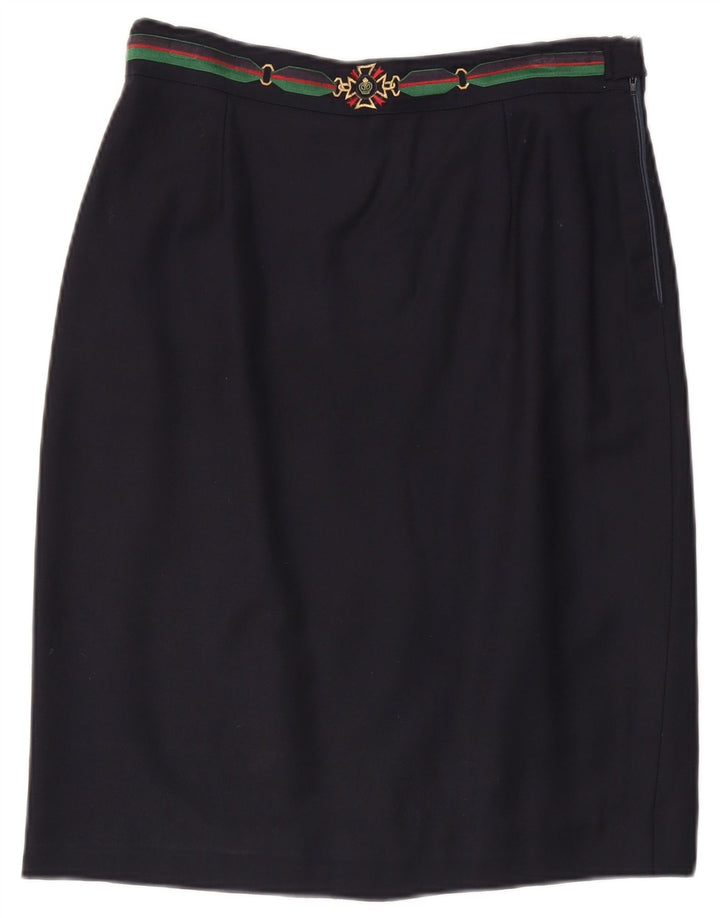 Falda lápiz para mujer Marly's IT 48 XL W32 Azul marino