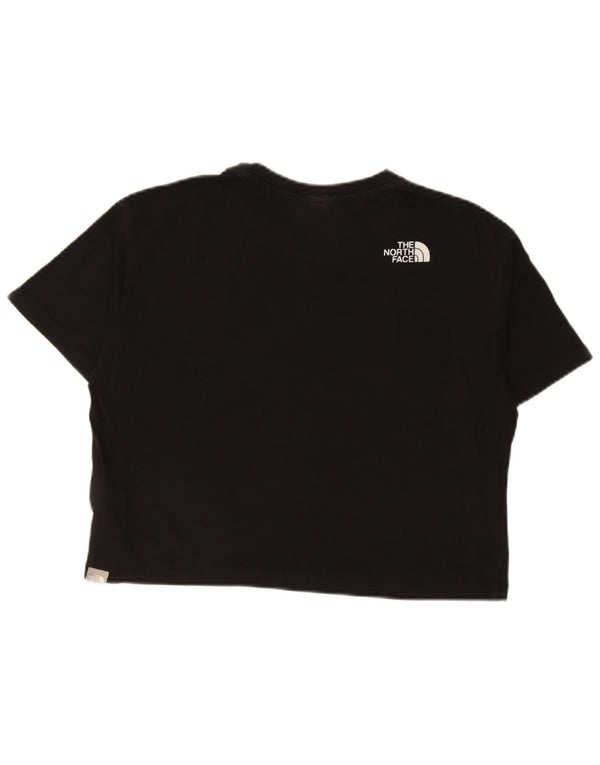 The North Face Camiseta corta con gráfico para mujer Reino Unido 44 Algodón negro mediano