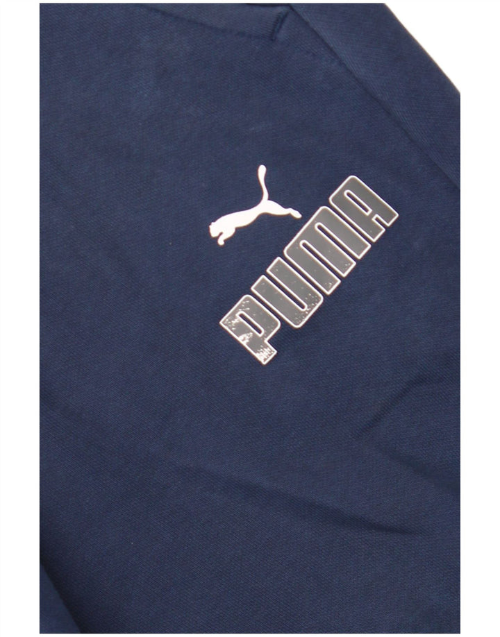Pantalones De Chándal Con Gráfico Joggers Medium Azul Marino | Puma Hombre
