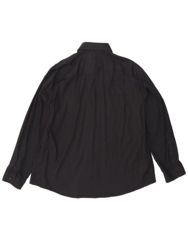ARMANI JEANS Camisa Hombre 2XL Negro