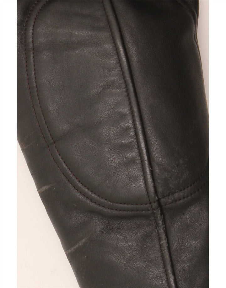 Belo Tours Chaqueta de cuero para hombre EU 50 Large Black