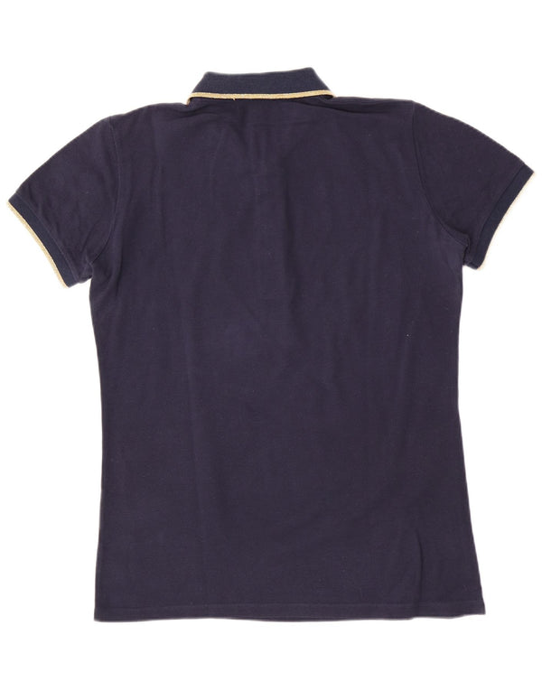 Roberto Cavalli Polo Hombre Pequeño Algodón Azul Marino
