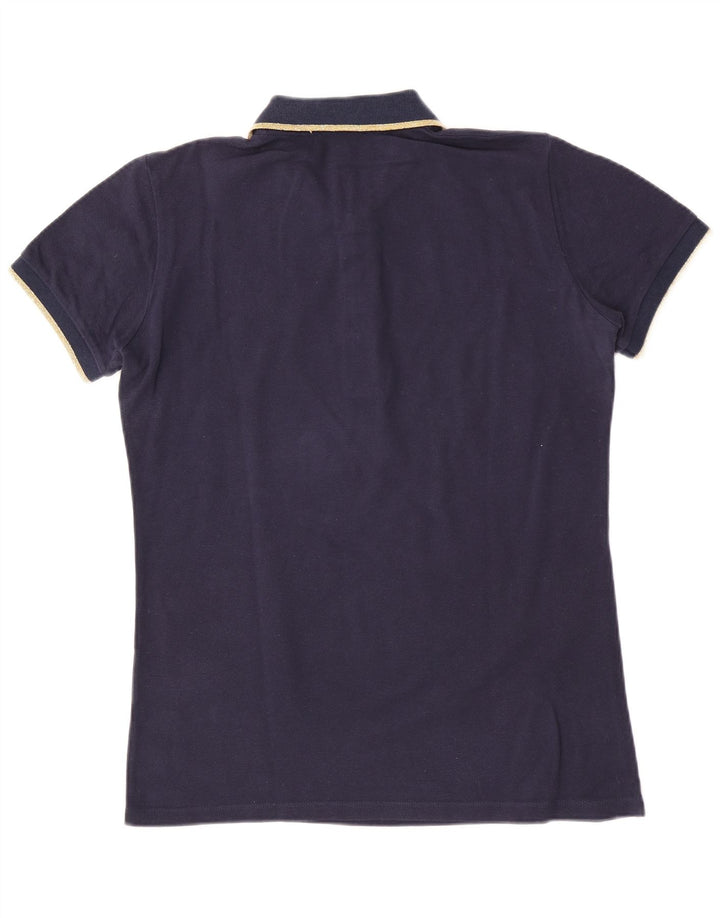 Roberto Cavalli Polo Hombre Pequeño Algodón Azul Marino