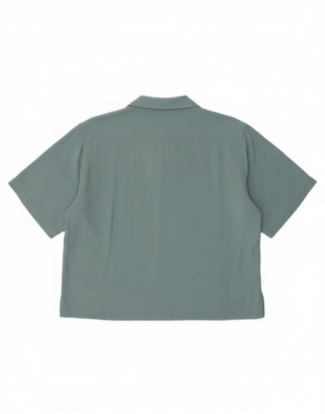 Tommy Bahama Camisa de manga corta para mujer UK 12 Medium Turquesa Herringbone