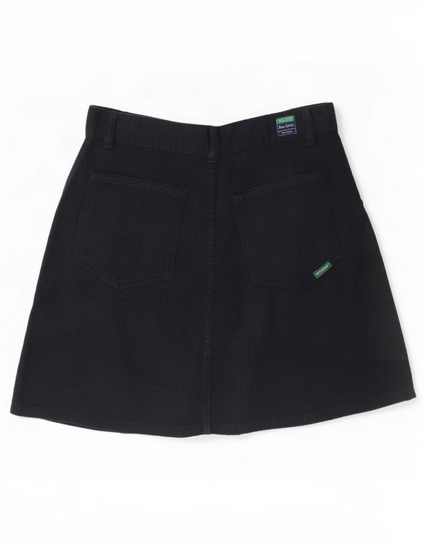 Benetton Minifalda Family Azul IT 42 Medium W26 Algodón Azul Marino