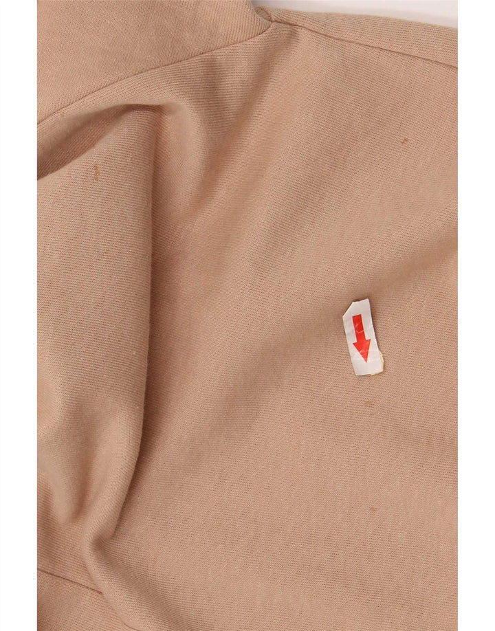 Zara Vestido recto de manga 1/2 para mujer UK 8 Small Beige