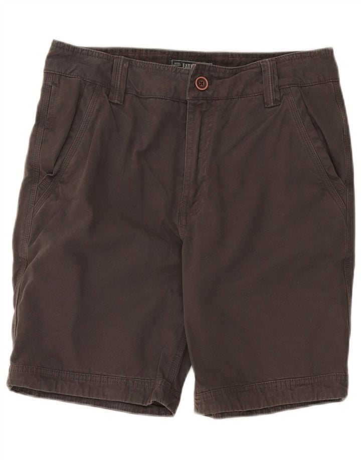 Pantalones cortos chinos para hombre Fat Face W30 Algodón gris medio