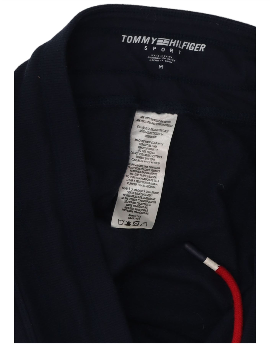 TOMMY HILFIGER Pantalones de chándal para mujer Joggers UK 44 Medium Azul marino