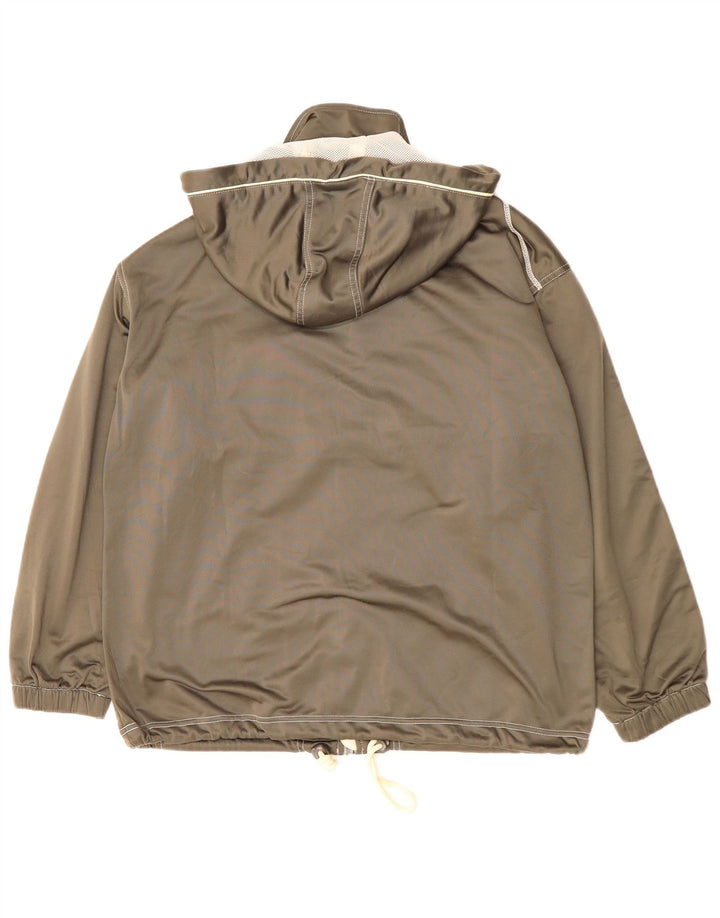 DIADORA Chaqueta de chándal extragrande con capucha para mujer UK 10 Small Grey
