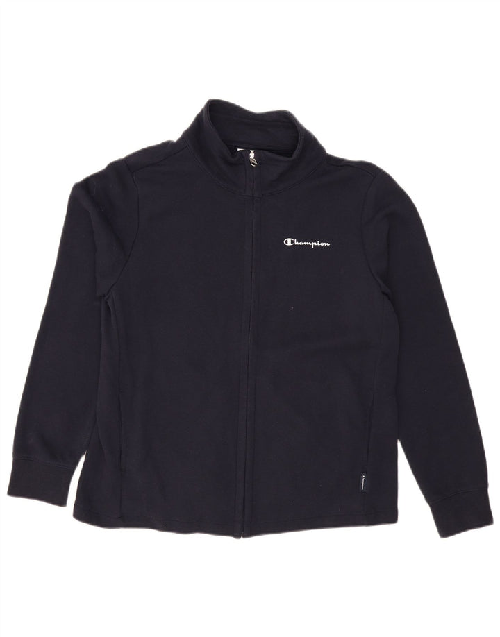 CHAMPION Chaqueta de chándal para mujer UK 40 Grande Azul marino