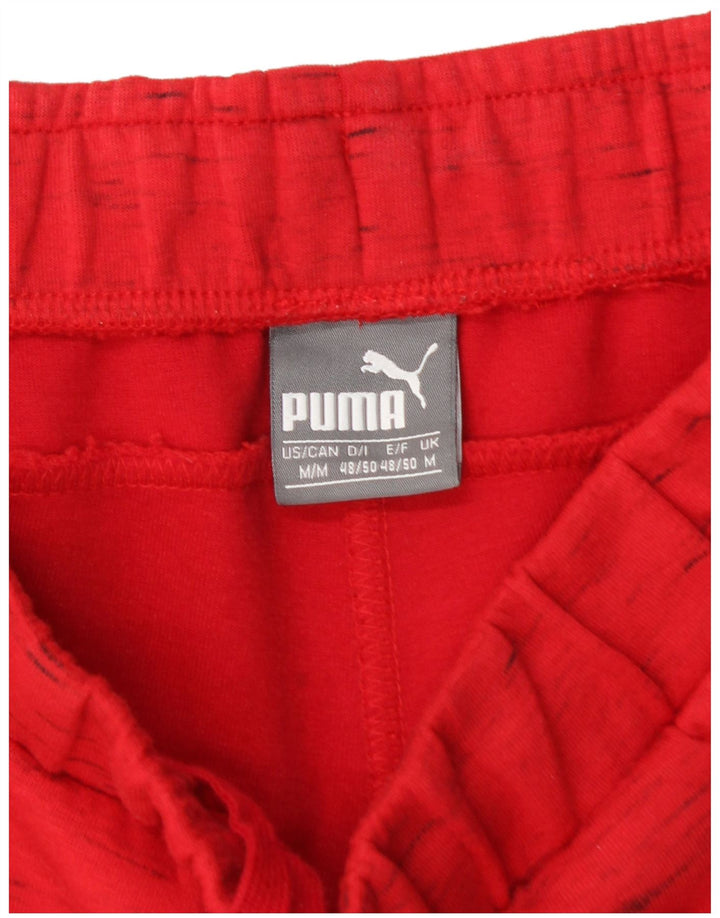 Pantalones cortos deportivos Puma para hombre color rojo medio