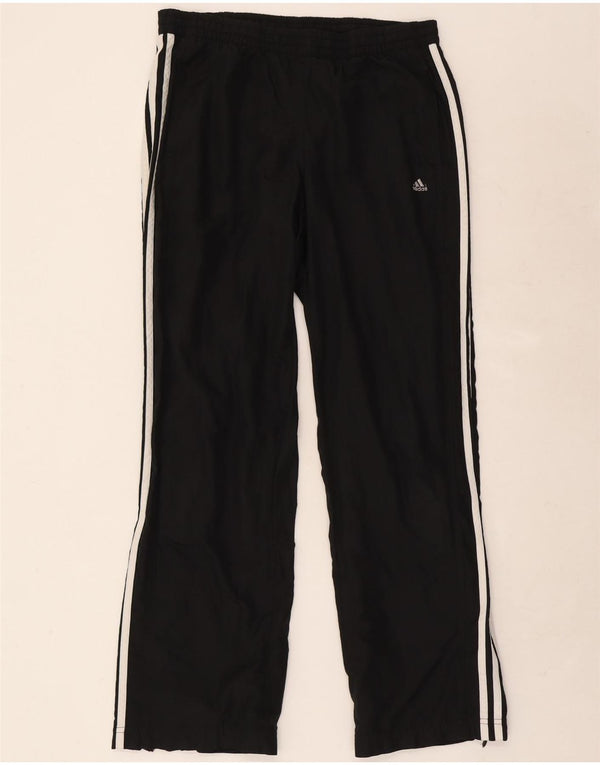 Adidas Pantalones de chándal para mujer UK 44 Mediano Negro Poliéster