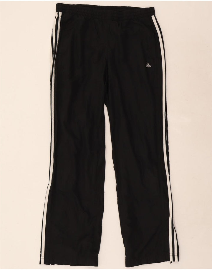 Adidas Pantalones de chándal para mujer UK 44 Mediano Negro Poliéster
