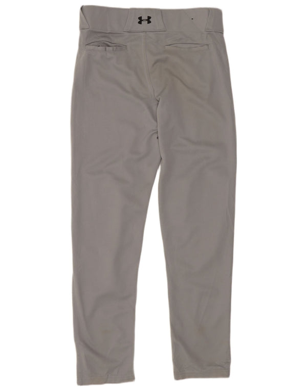 Under Armour Pantalones casuales ajustados para niños 13-14 años XL W30 L29 Gris