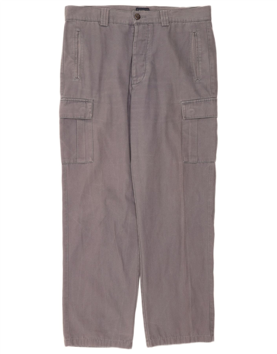 Pantalones cargo rectos para hombre Rifle W36 L34 Algodón gris