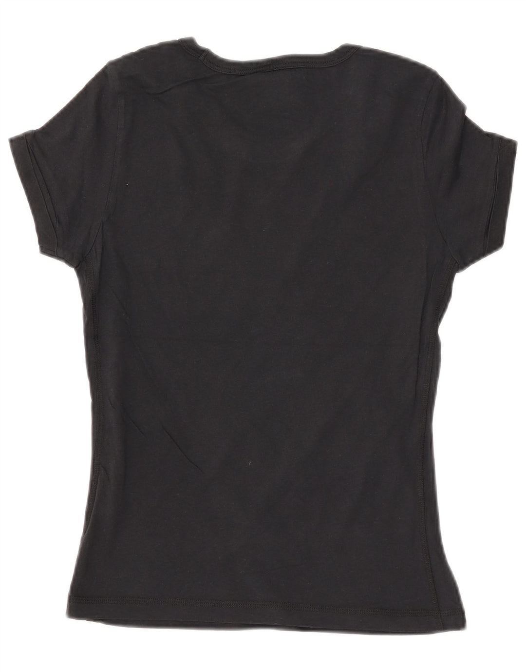 CHAMPION Camiseta con gráfico Heritage Classics para mujer UK 10 Small Black