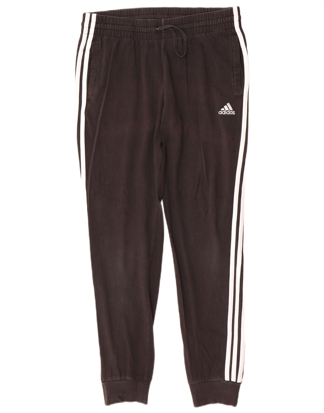ADIDAS Pantalones de chándal para mujer Joggers UK 12/14 Mediano Negro