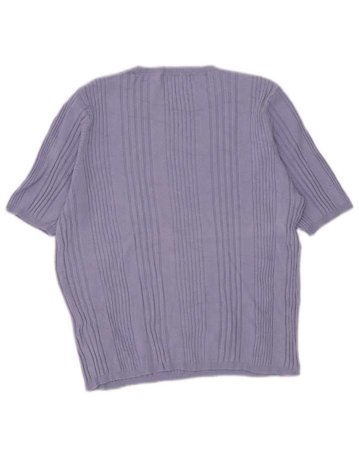 Marks & Spencer Jersey de Manga Corta con Cuello Redondo para Mujer UK 44 Medium B