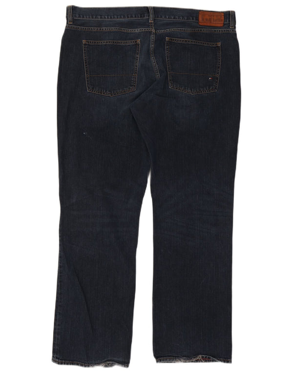 Tommy Hilfiger Vaqueros rectos para hombre W40 L32 Algodón azul marino