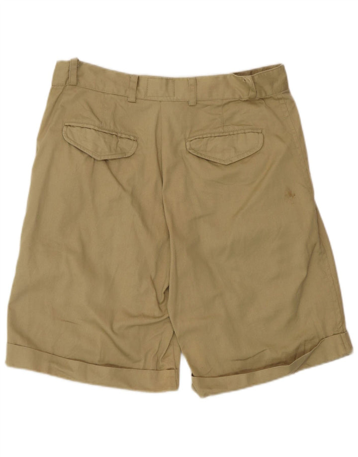 James Dillon Pantalones cortos chinos para hombre IT 46 Small W30 Algodón caqui