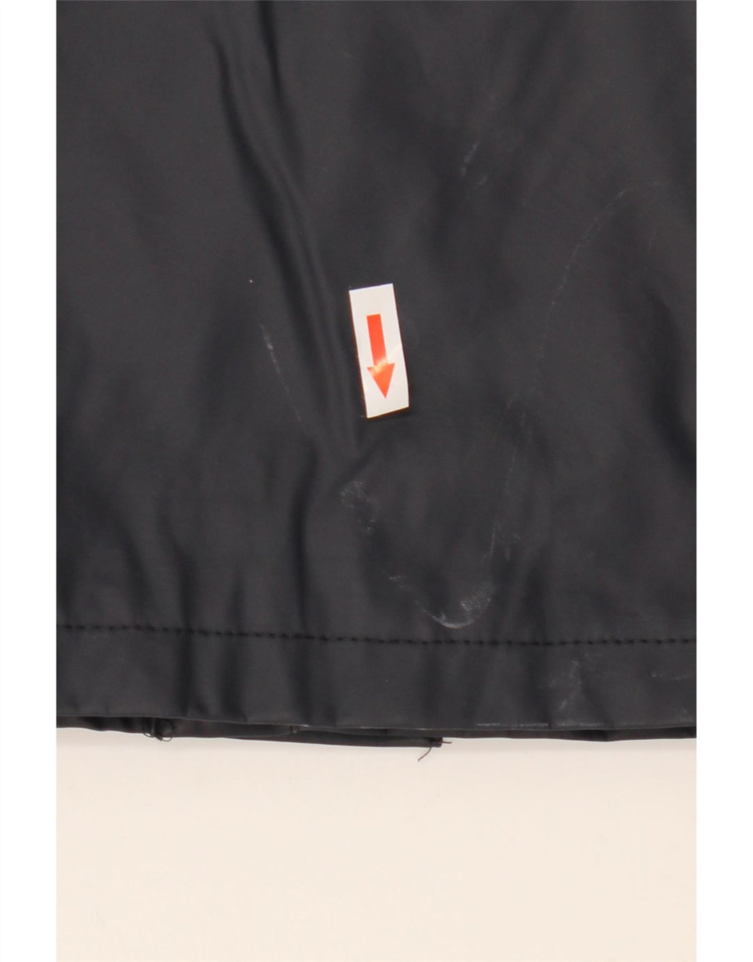ZARA Abrigo cortavientos con capucha para hombre UK 40 Large Azul marino Poliéster