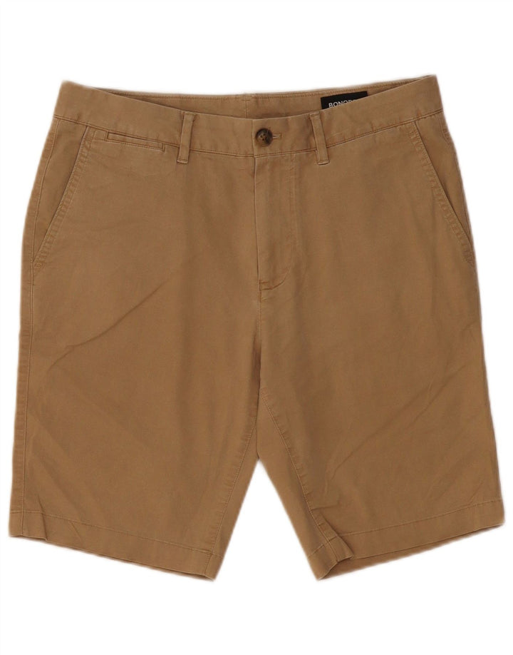 BONOBOS Pantalones cortos chinos para hombre W30 Algodón beige medio