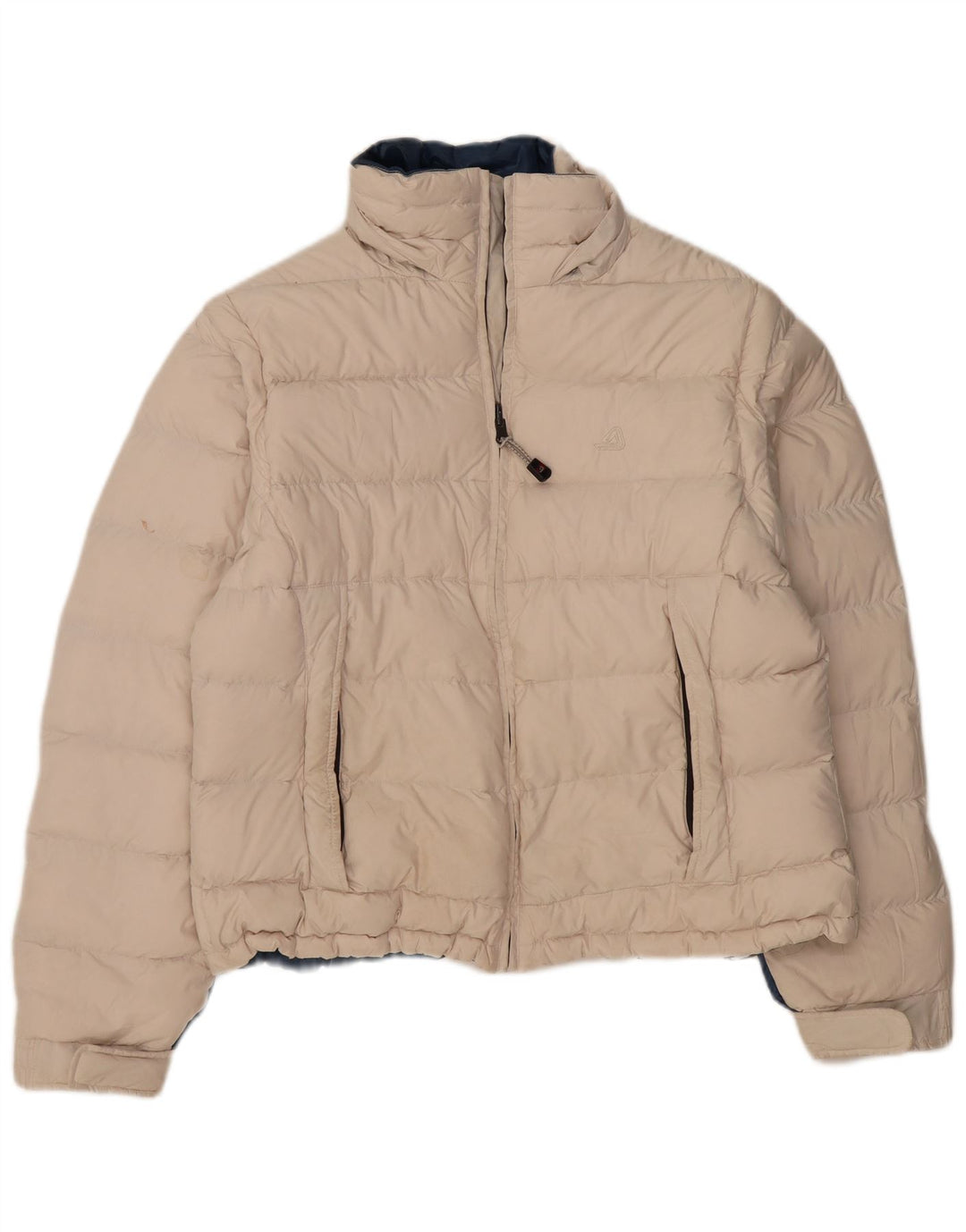 Dolomite Chaqueta acolchada con estampado gráfico para mujer UK 40 XL Bloque de color azul