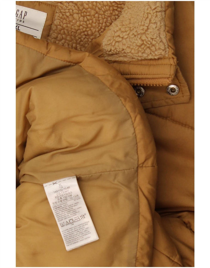 Gap Chaqueta Acolchada Niño 12-13 Años XL Beige Poliéster