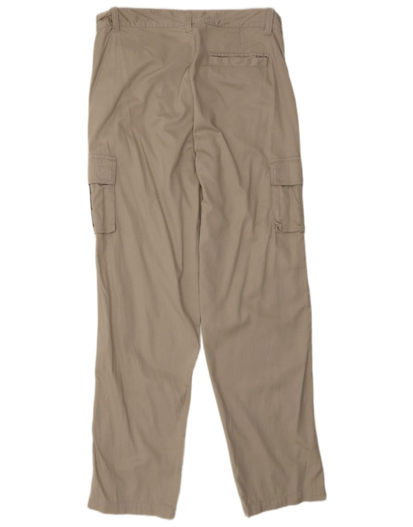 Jacques Lorant Pantalones cargo rectos para hombre UK 40 Large W32 L32 Beige
