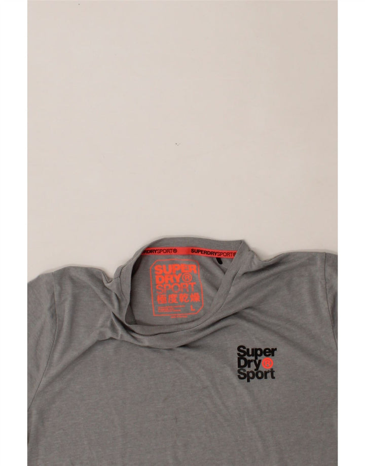 SUPERDRY Mens Large Grey Polyester Vintage Superdry and Second-Hand Superdry from Messina Hembry 