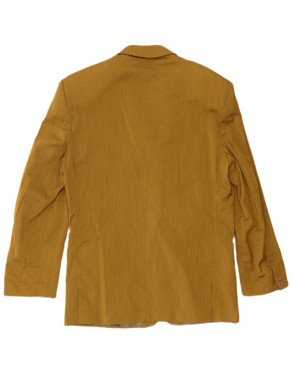 Renato Barbano Chaqueta tipo blazer de 2 botones para hombre IT 50 Large Khaki
