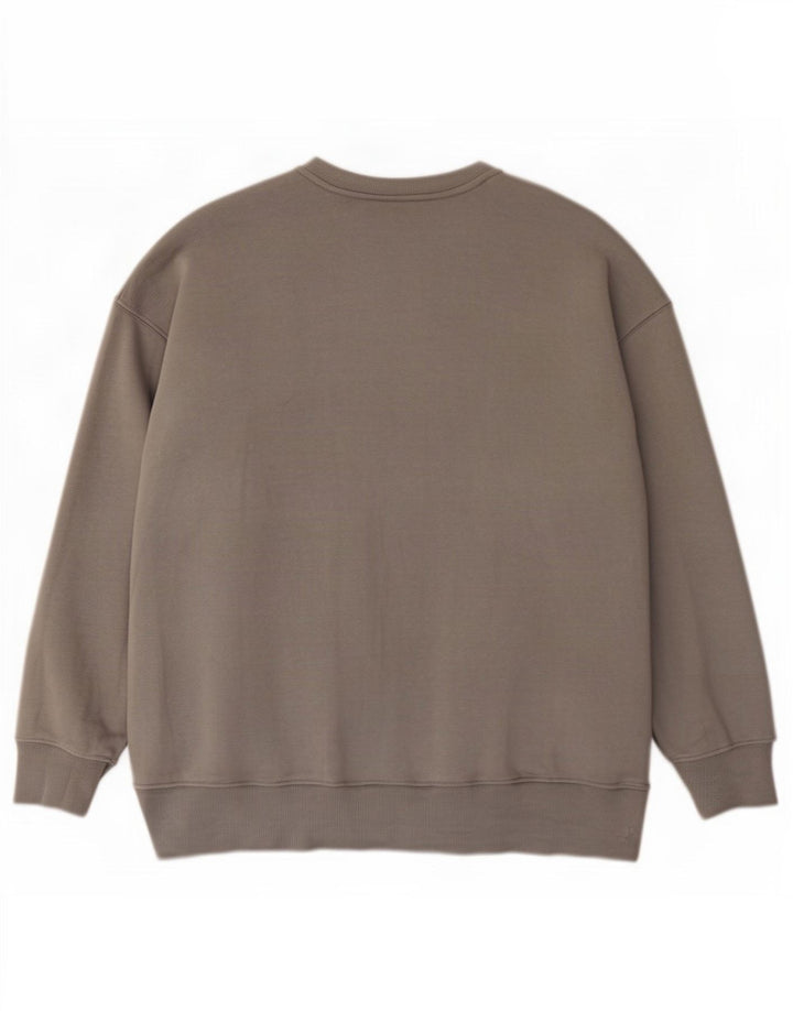 Nike - Sudadera holgada para hombre, jersey de algodón gris grande