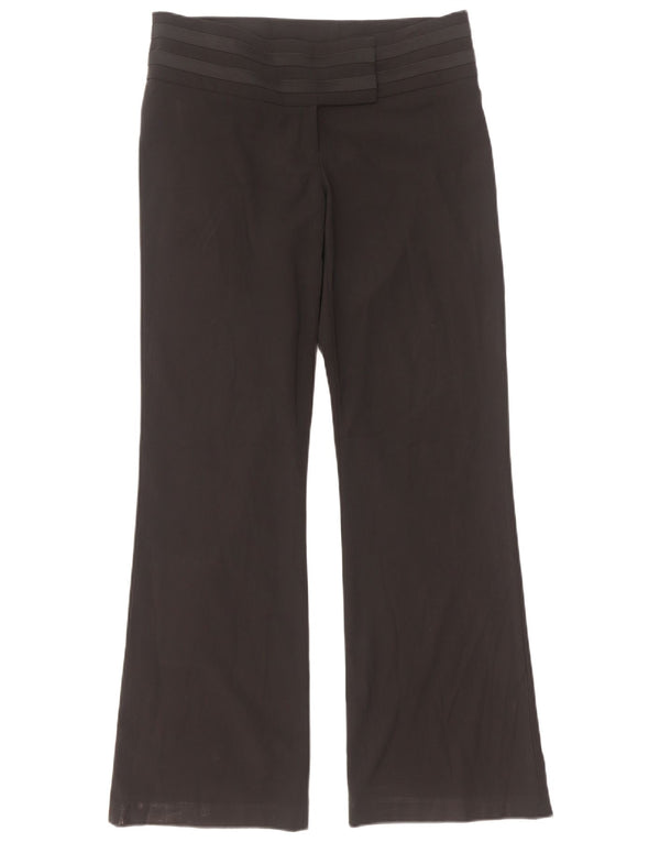 Oasis Pantalones de traje con corte de bota de cintura baja para mujer UK 10 Small W32 L31 Black