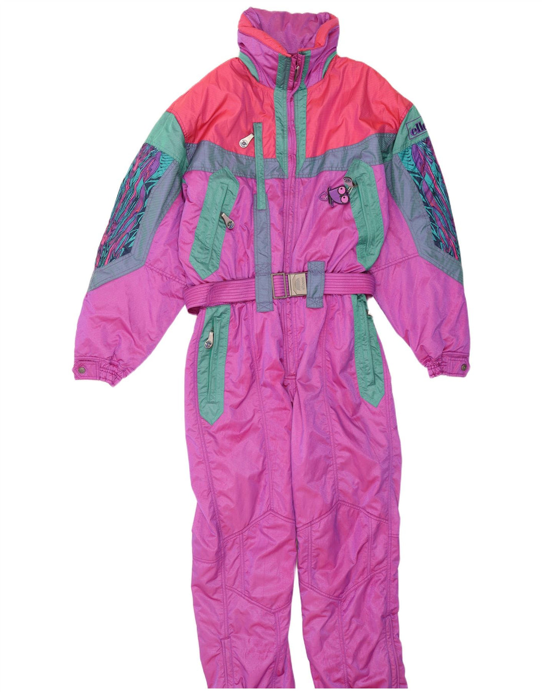Mono de esquí para hombre Ellesse IT 52 XL Poliéster con bloques de color multicolor