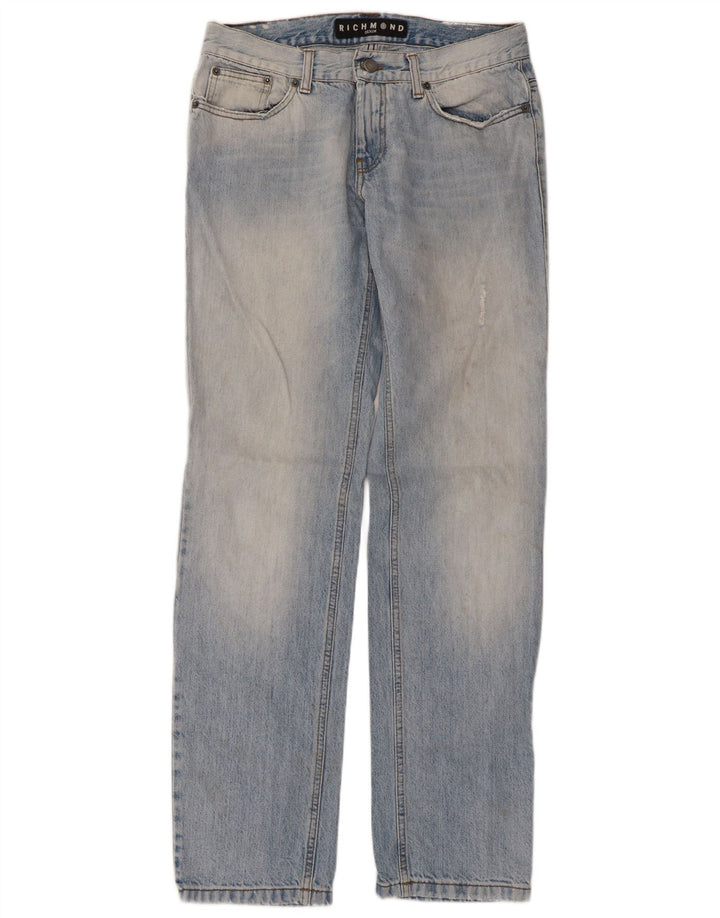 Vaqueros rectos para hombre Richmond W32 L32 Algodón azul