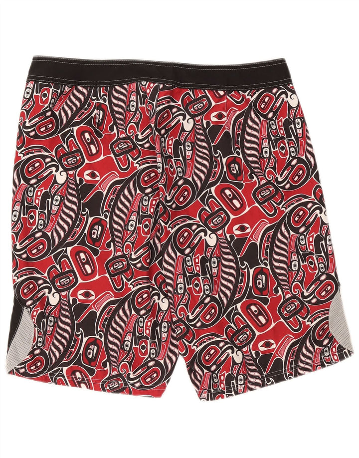 Bañador Reebok Hombre Mediano Negro Geométrico Poliéster
