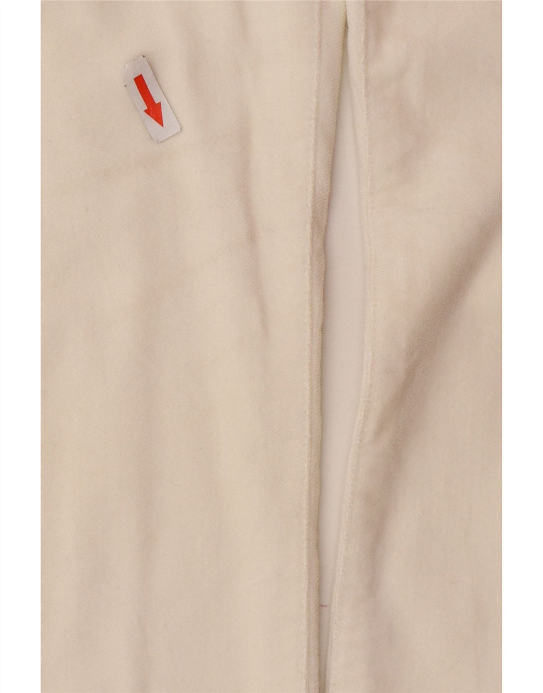 Armani Mujer Pantalones Casuales Rectos W31 L32 Algodón Blanco Roto