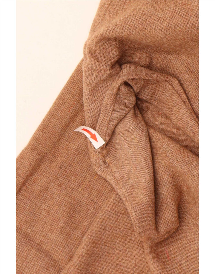 Camisa Vintage Hombre Talla 39 Poliéster Marrón Medio
