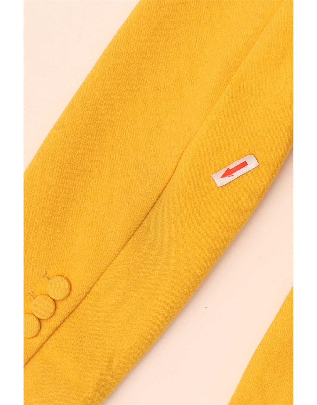 Zara - Chaqueta tipo blazer con doble botonadura para mujer, talla 40, color amarillo
