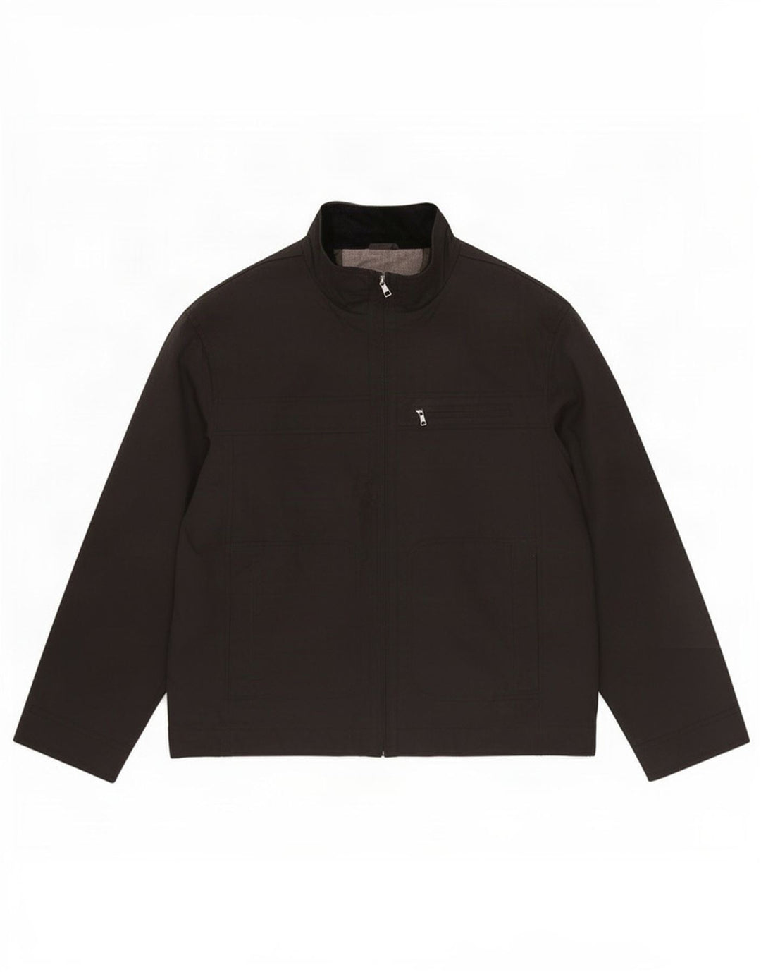 Marks & Spencer Chaqueta Bomber Autograph para Hombre UK 42 XL Poliamida Negra