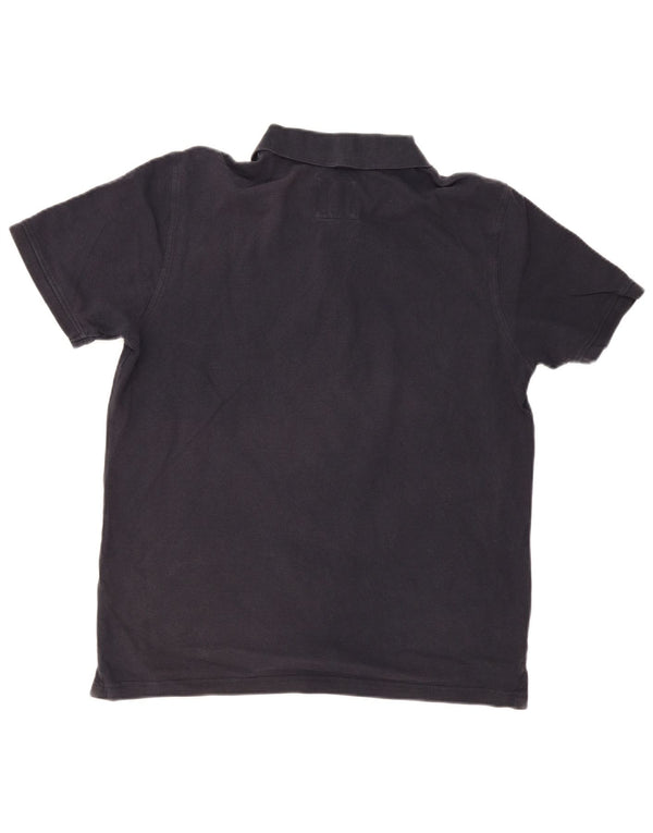 CREW CLOTHING Polo para hombre XL Azul Marino Algodón