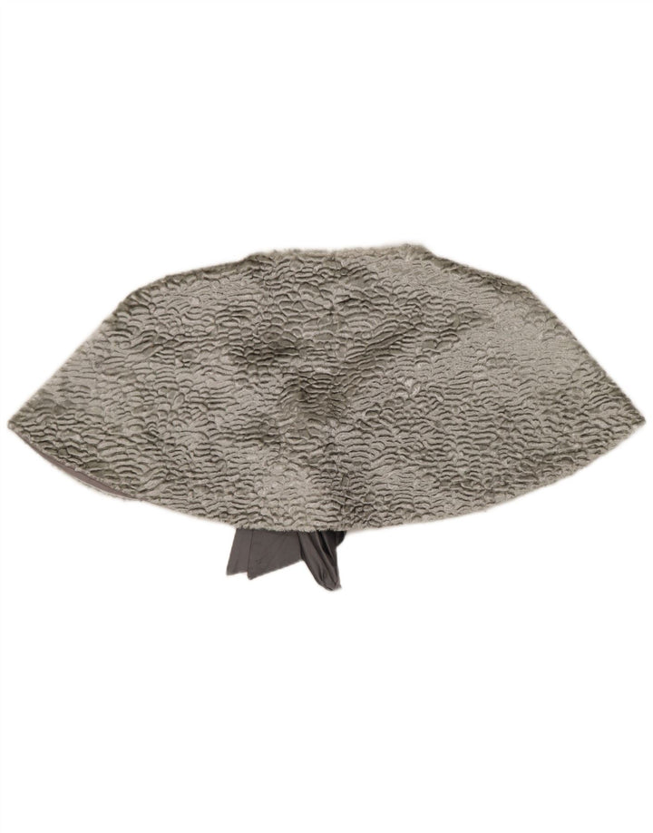 Les Copains Chaqueta Bolero para Mujer UK 44 Grande Acetato Gris