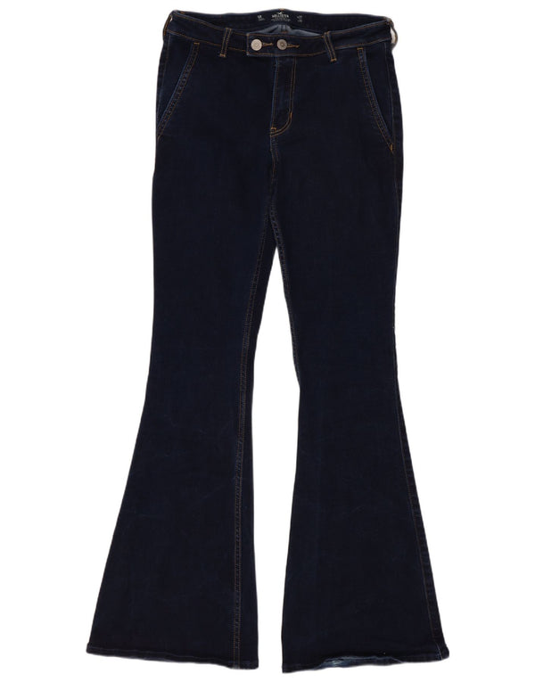 Hollister Mujer Vintage Flared Jeans US 5 Medio W27 L32 Azul Marino