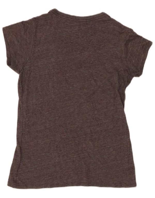 The North Face Camiseta gráfica ajustada para mujer UK 10 Small Grey Moteado